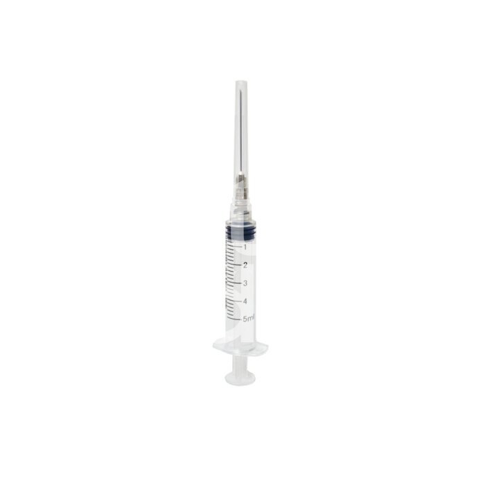 Bioject Шприц “Bioject” Budget 5 мл с игл 22Gх1 1/2″ инъекц. 3х-комп.стерильный ...