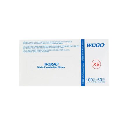 Перчатки WEGO нитриловые XS