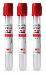Вакуумный контейнер без наполнителя 16*100, 9 мл (красная крышка)