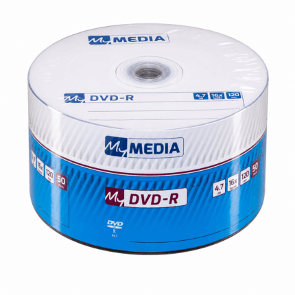 Диск DVD-R WR-050 16X 4.7GB Wrap MyMEDIA (69200)